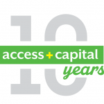 Access Plus 10 Anniversary Logo
