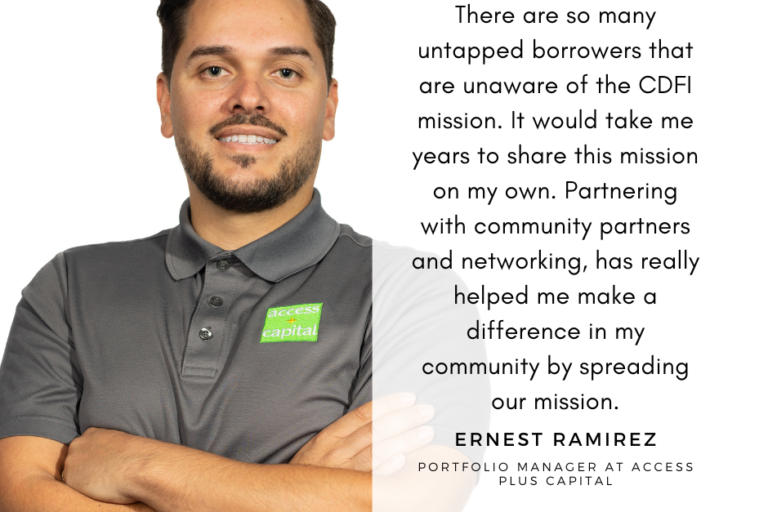 Access Plus Capital – July Employee Spotlight Ernest Ramirez