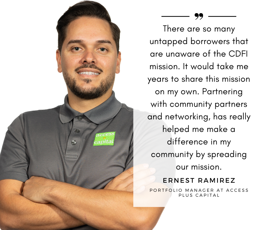 Access Plus Capital – July Employee Spotlight Ernest Ramirez